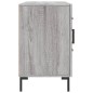 vidaXL Sideboard Grau Sonoma 100x36x60 cm Holzwerkstoff vidaXL Sideboard Grau Sonoma 100x36x60 cm Holzwerkstoff
