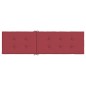 Liegestuhl-Auflage Weinrot (75+105)x50x3 cm Liegestuhl-Auflage Weinrot (75+105)x50x3 cm