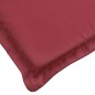Liegestuhl-Auflage Weinrot (75+105)x50x3 cm Liegestuhl-Auflage Weinrot (75+105)x50x3 cm