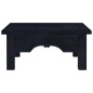 vidaXL Couchtisch Hellschwarzer Kaffee 68x68x30cm Massivholz Mahagoni vidaXL Couchtisch Hellschwarzer Kaffee 68x68x30cm Massivholz Mahagoni