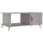 vidaXL Couchtisch Grau Sonoma 90x50x40 cm Holzwerkstoff vidaXL Couchtisch Grau Sonoma 90x50x40 cm Holzwerkstoff