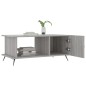 vidaXL Couchtisch Grau Sonoma 90x50x40 cm Holzwerkstoff vidaXL Couchtisch Grau Sonoma 90x50x40 cm Holzwerkstoff