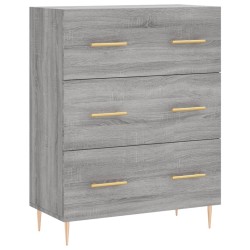 vidaXL Sideboard Grau Sonoma 69,5x34x90 cm Holzwerkstoff
