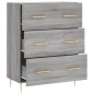 vidaXL Sideboard Grau Sonoma 69,5x34x90 cm Holzwerkstoff vidaXL Sideboard Grau Sonoma 69,5x34x90 cm Holzwerkstoff