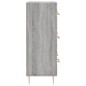 vidaXL Sideboard Grau Sonoma 69,5x34x90 cm Holzwerkstoff vidaXL Sideboard Grau Sonoma 69,5x34x90 cm Holzwerkstoff