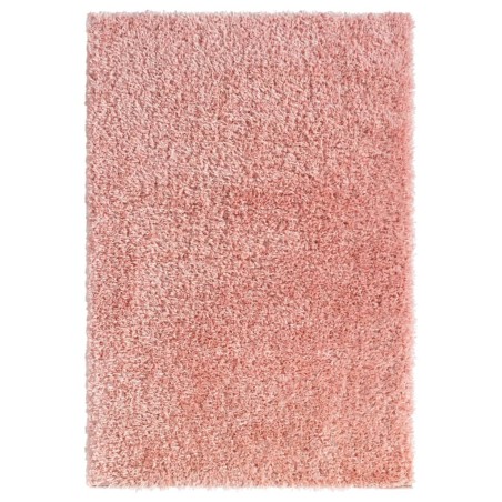 vidaXL Shaggy-Teppich Hochflor Rosa 160x230 cm 50 mm