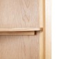 vidaXL Eckschrank 59 x 36 x 180 cm Massivholz Eiche vidaXL Eckschrank 59 x 36 x 180 cm Massivholz Eiche