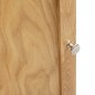 vidaXL Eckschrank 59 x 36 x 180 cm Massivholz Eiche vidaXL Eckschrank 59 x 36 x 180 cm Massivholz Eiche