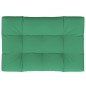 vidaXL Palettenkissen Grün 120x80x12 cm Stoff vidaXL Palettenkissen Grün 120x80x12 cm Stoff