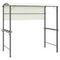 vidaXL Pavillon mit Dach 220x110x200 cm Creme vidaXL Pavillon mit Dach 220x110x200 cm Creme