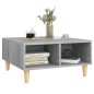 vidaXL Couchtisch Grau Sonoma 60x60x30 cm Holzwerkstoff vidaXL Couchtisch Grau Sonoma 60x60x30 cm Holzwerkstoff