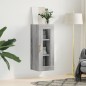 vidaXL Wandschrank Grau Sonoma 34,5x34x90 cm vidaXL Wandschrank Grau Sonoma 34,5x34x90 cm