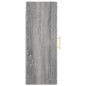 vidaXL Wandschrank Grau Sonoma 34,5x34x90 cm vidaXL Wandschrank Grau Sonoma 34,5x34x90 cm