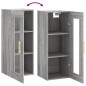 vidaXL Wandschrank Grau Sonoma 34,5x34x90 cm vidaXL Wandschrank Grau Sonoma 34,5x34x90 cm