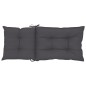 vidaXL Gartenstuhlauflagen für Hochlehner 6 Stk. Anthrazit 120x50x7 cm vidaXL Gartenstuhlauflagen für Hochlehner 6 Stk. Anthrazit 120x50x7 cm