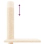 vidaXL Kratzbaum Deckenhoch Creme 250,5-276,5 cm vidaXL Kratzbaum Deckenhoch Creme 250,5-276,5 cm