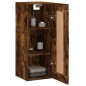 vidaXL Wandschrank Räuchereiche 34,5x34x90 cm Holzwerkstoff vidaXL Wandschrank Räuchereiche 34,5x34x90 cm Holzwerkstoff