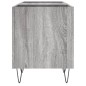 vidaXL Plattenschrank Grau Sonoma 121x38x48 cm Holzwerkstoff vidaXL Plattenschrank Grau Sonoma 121x38x48 cm Holzwerkstoff