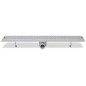 vidaXL Gerade Duschrinne Blasen 830x140 mm Edelstahl vidaXL Gerade Duschrinne Blasen 830x140 mm Edelstahl