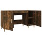 vidaXL Schreibtisch Räuchereiche 140x50x75 cm Holzwerkstoff vidaXL Schreibtisch Räuchereiche 140x50x75 cm Holzwerkstoff