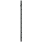 vidaXL Wand-Kopfteil Grau 126x3x63 cm Massivholz Kiefer