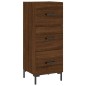 vidaXL Sideboard Braun Eichen-Optik 34,5x34x90 cm Holzwerkstoff vidaXL Sideboard Braun Eichen-Optik 34,5x34x90 cm Holzwerkstoff