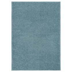 vidaXL Teppich Kurzflor 240x340 cm Blau