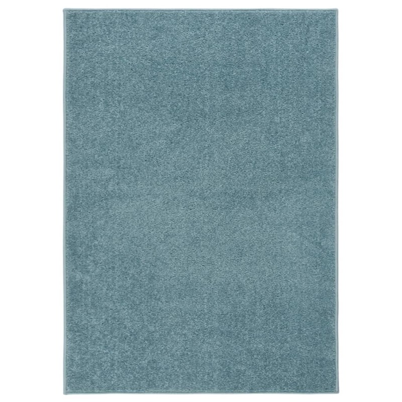 vidaXL Teppich Kurzflor 240x340 cm Blau vidaXL Teppich Kurzflor 240x340 cm Blau
