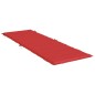 Sonnenliegen-Auflage Rot 186x58x3 cm Oxford-Gewebe Sonnenliegen-Auflage Rot 186x58x3 cm Oxford-Gewebe