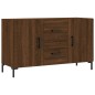 vidaXL Sideboard Braun Eichen-Optik 100x36x60 cm Holzwerkstoff vidaXL Sideboard Braun Eichen-Optik 100x36x60 cm Holzwerkstoff