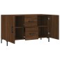 vidaXL Sideboard Braun Eichen-Optik 100x36x60 cm Holzwerkstoff vidaXL Sideboard Braun Eichen-Optik 100x36x60 cm Holzwerkstoff