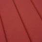 Sonnenliegen-Auflage Rot 186x58x3 cm Oxford-Gewebe Sonnenliegen-Auflage Rot 186x58x3 cm Oxford-Gewebe