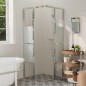 vidaXL Duschkabine ESG 80x80x180 cm vidaXL Duschkabine ESG 80x80x180 cm