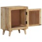 vidaXL Nachttisch 40x30x50 cm Massivholz Mango