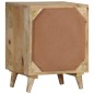 vidaXL Nachttisch 40x30x50 cm Massivholz Mango