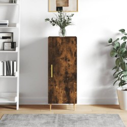 vidaXL Sideboard Räuchereiche 34,5x34x90 cm Holzwerkstoff