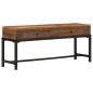 vidaXL TV-Schrank 110x30x46 cm Altholz Massiv vidaXL TV-Schrank 110x30x46 cm Altholz Massiv