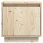 vidaXL Nachttische 2 Stk. 40x30x40 cm Massivholz Kiefer vidaXL Nachttische 2 Stk. 40x30x40 cm Massivholz Kiefer