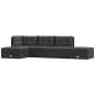 vidaXL 5-tlg. Garten-Lounge-Set mit Kissen Schwarz Poly Rattan vidaXL 5-tlg. Garten-Lounge-Set mit Kissen Schwarz Poly Rattan