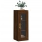 vidaXL Wandschrank Braun Eichen-Optik 34,5x34x90 cm vidaXL Wandschrank Braun Eichen-Optik 34,5x34x90 cm