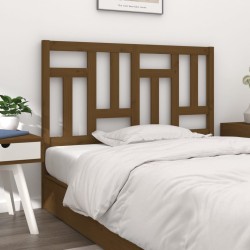 vidaXL Kopfteil Honigbraun 125,5x4x100 cm Massivholz Kiefer