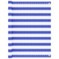 vidaXL Balkon-Sichtschutz Blau und Weiß 120x600 cm HDPE vidaXL Balkon-Sichtschutz Blau und Weiß 120x600 cm HDPE