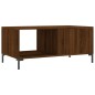 vidaXL Couchtisch Braun Eichen-Optik 90x50x40 cm Holzwerkstoff vidaXL Couchtisch Braun Eichen-Optik 90x50x40 cm Holzwerkstoff