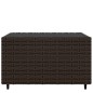 vidaXL Garten-Couchtisch Quadratisch Braun 50x50x30 cm Poly Rattan vidaXL Garten-Couchtisch Quadratisch Braun 50x50x30 cm Poly Rattan