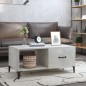vidaXL Couchtisch Betongrau 90x50x40 cm Holzwerkstoff vidaXL Couchtisch Betongrau 90x50x40 cm Holzwerkstoff