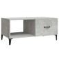 vidaXL Couchtisch Betongrau 90x50x40 cm Holzwerkstoff vidaXL Couchtisch Betongrau 90x50x40 cm Holzwerkstoff