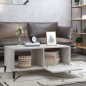 vidaXL Couchtisch Betongrau 90x50x40 cm Holzwerkstoff vidaXL Couchtisch Betongrau 90x50x40 cm Holzwerkstoff