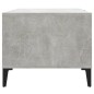 vidaXL Couchtisch Betongrau 90x50x40 cm Holzwerkstoff vidaXL Couchtisch Betongrau 90x50x40 cm Holzwerkstoff