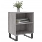 vidaXL Nachttisch Grau Sonoma 40x30x50 cm Holzwerkstoff
