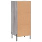 vidaXL Sideboard Grau Sonoma 34,5x34x90 cm Holzwerkstoff vidaXL Sideboard Grau Sonoma 34,5x34x90 cm Holzwerkstoff